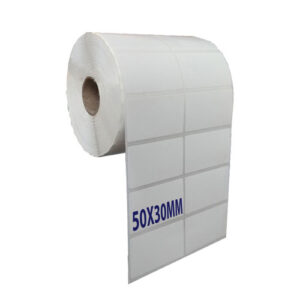 Decal 50x30 mm 2 tem cuộn 50m ✅ chất lượng