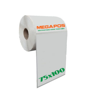 Decal Nhiệt 75x100 mm dài 50m- Giấy In Đơn Hàng Shopee, Tiki, Lazada