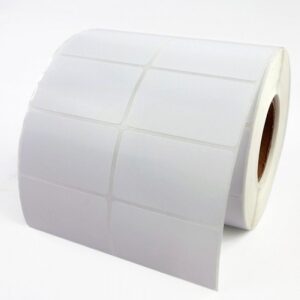 Giấy Decal nhiệt 35x22 mm 2 tem, cuộn 30m giá rẻ