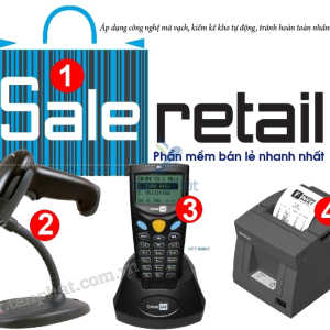 COMBO-4b: Gói phần mềm bán hàng gồm kiểm kê kho