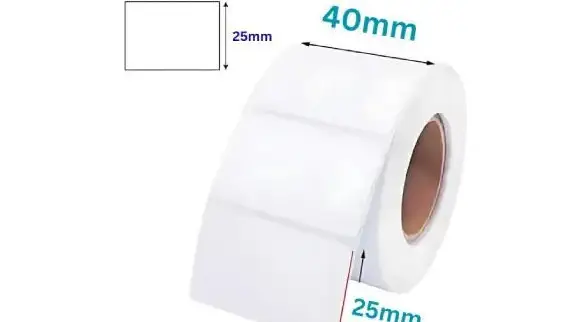Decal nhiệt 40x25mm cuộn 30m