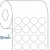 Decal tem tròn nhiều màu