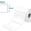 Giấy decal thường 70x40mm cuộn 50m