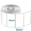 Giấy decal thường 80x60mm cuộn 50m