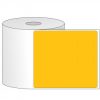 Giấy in mã vạch 1 tem 106x125x50m, bo góc (màu vàng)