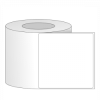 Giấy in mã vạch 1 tem PVC 100x100x100M, bo góc