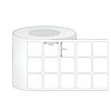 Giấy in mã vạch 3 tem 28x28x100m bo góc