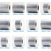 Giấy in mã vạch mạ thiếc 8 tem 10x10x50M ( bo góc)