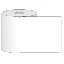 Giấy in mã vạch PVC 1 tem 100x100x50m