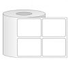 Giấy in mã vạch PVC 2 tem 45x55x50M, bo góc