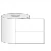 Giấy in mã vạch PVC 2 tem 46x74x50M(bo góc)