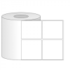 Giấy in mã vạch PVC 2 tem 50x60x100M, bo góc