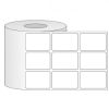 Giấy in mã vạch PVC 3 tem 30x40x50M, bo góc