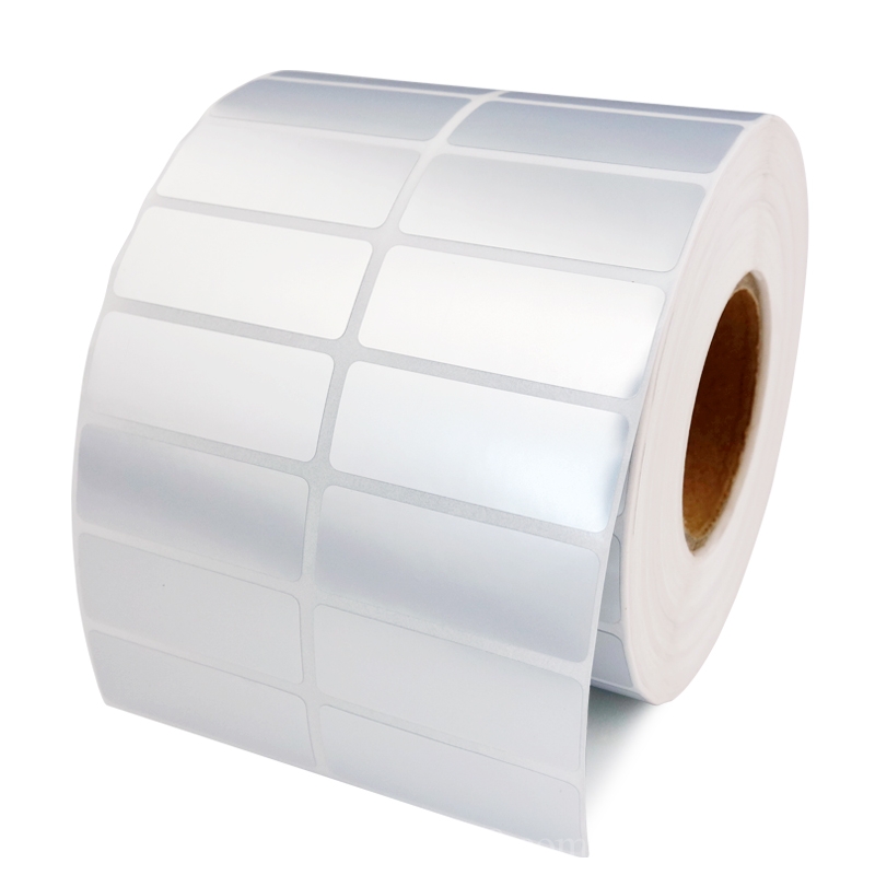 Giấy in mã vạch xi bạc 2 tem 50x30x50M
