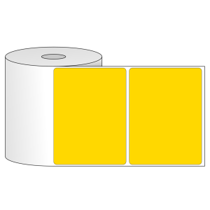 Giấy in tem vàng PVC 1 tem 78x41x50M