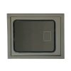 Hộp bảo vệ máy chấm công kiểu nằm - thép không rỉ, kích thước 26x21x4.5
