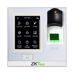 Máy chấm công ZK Teco SF400 (vân tay, thẻ từ, cửa an ninh)