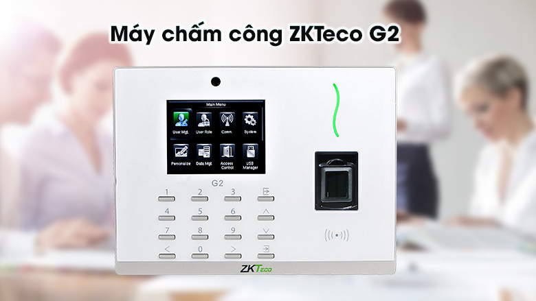Máy chấm công ZKTeco G2-50000 (vân tay và thẻ)