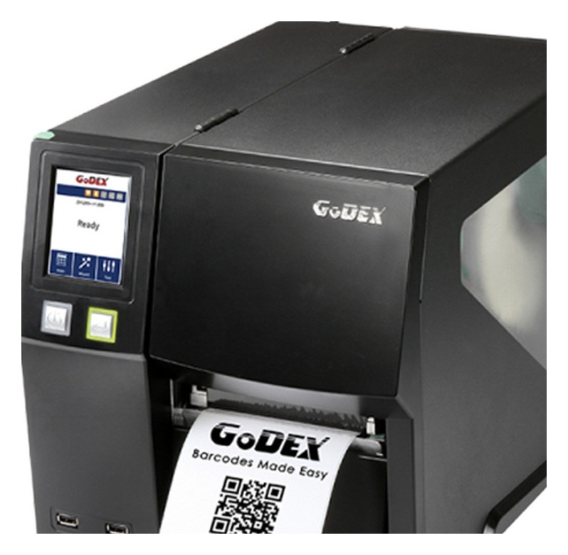 Máy in mã vạch Godex ZX1200Xi Pro công nghiệp (USB+LAN+RS232)