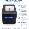 Máy in nhà bếp Xprinter XP-TD80 ( USB+LAN) có chuông, và đèn báo, chuyên cho F&B