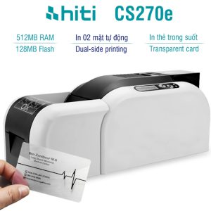 Máy in thẻ nhựa Hiti CS270e (in 2 mặt tự động)