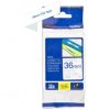 Nhãn TZe-263 tiêu chuẩn - Chữ xanh trên nền trắng 36mm