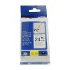 Nhãn TZe-FX251 siêu dẻo - Chữ đen trên nền trắng 24mm