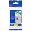 Nhãn TZe-M941 tiêu chuẩn Chữ đen trên nền bạc 18mm