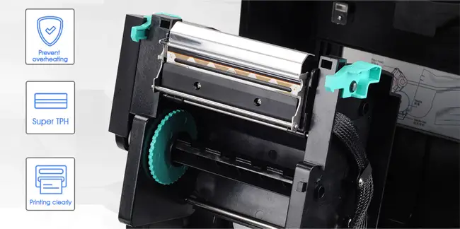 TT426B có thiết kế trình điều khiển bánh răng hai động cơ, dung lượng ruy-băng 300 mét