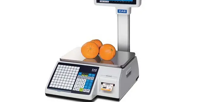Cân điện tử in tem nhãn CAS CL3000