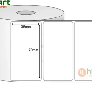 Decal cuộn PVC 70 x 35 mm x 50 m