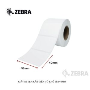 Tem in cân điện tử 58mm x 40mm