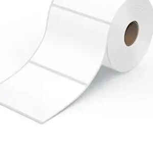 Giấy decal thường 1 tem 80 x 80 mm x 50 m