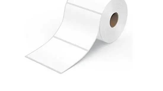 Giấy decal thường 1 tem 80 x 80 mm x 50 m