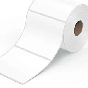 Giấy decal thường 1 tem 84 x 84 mm x 50 m bo góc