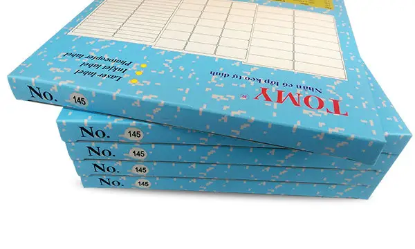 Giấy nhãn A4 Tomy 139 70 x 20 mm – 42 tem/tờ