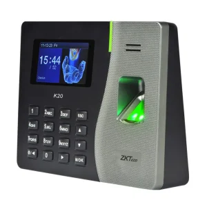 Máy chấm công vân tay và thẻ ZKTeco K20
