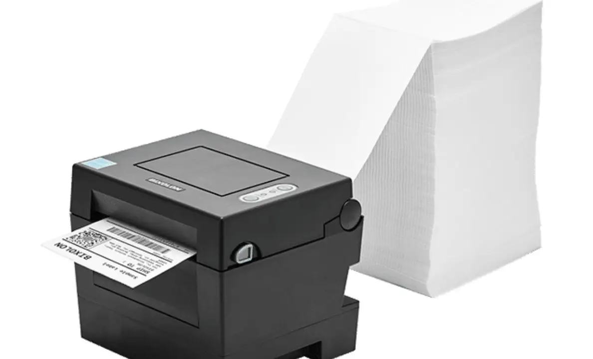 Máy in mã vạch Bixolon SLP-DL410 - In nhiệt trực tiếp 4-inch siêu mỏng