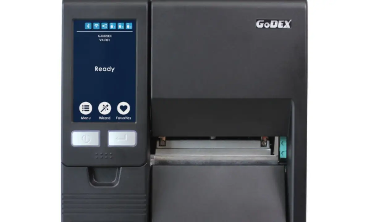 Máy in mã vạch Godex GX4600i Pro - 600dpi Siêu nét, Màn hình cảm ứng