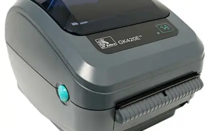 Máy in mã vạch Zebra GK420E 203 dpi