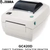 Máy in tem nhãn Zebra GC420D 203 dpi