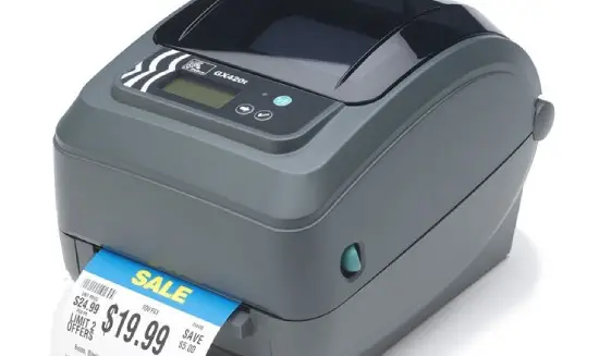 Máy in tem nhãn Zebra GX430T 300 dpi