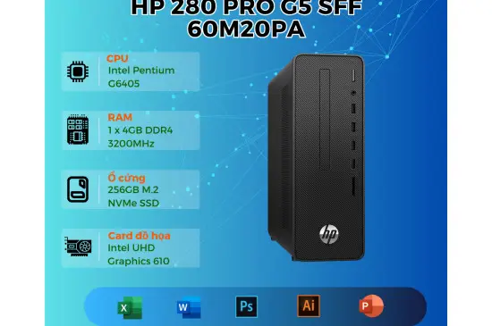 Máy tính để bàn HP 280 Pro G5 SFF (60M20PA)