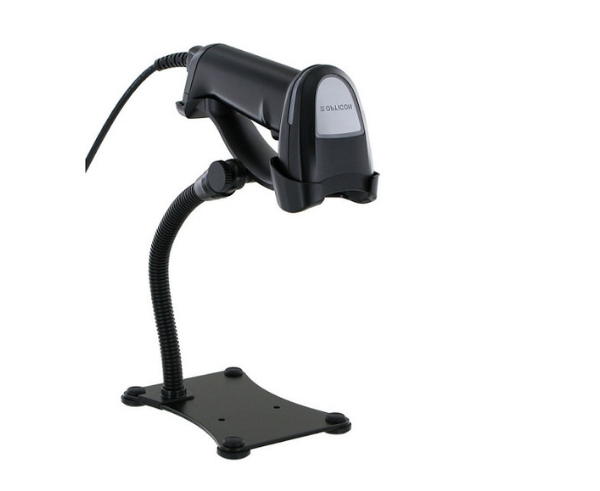 Máy quét mã vạch Opticon L-46X USB màu đen kèm chân đế