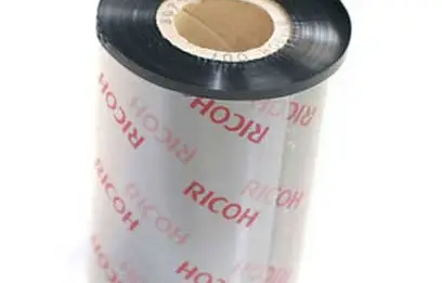 Mực in mã vạch ribbon resin Ricoh B110CR