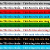 Nhãn In Brother TZE Tiêu Chuẩn Các Màu