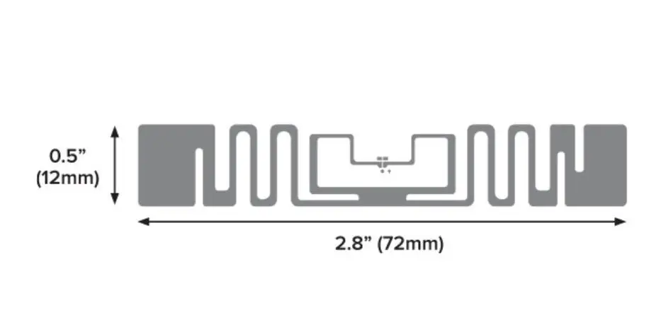 RFID Inlay Zebra BT0573 UHF